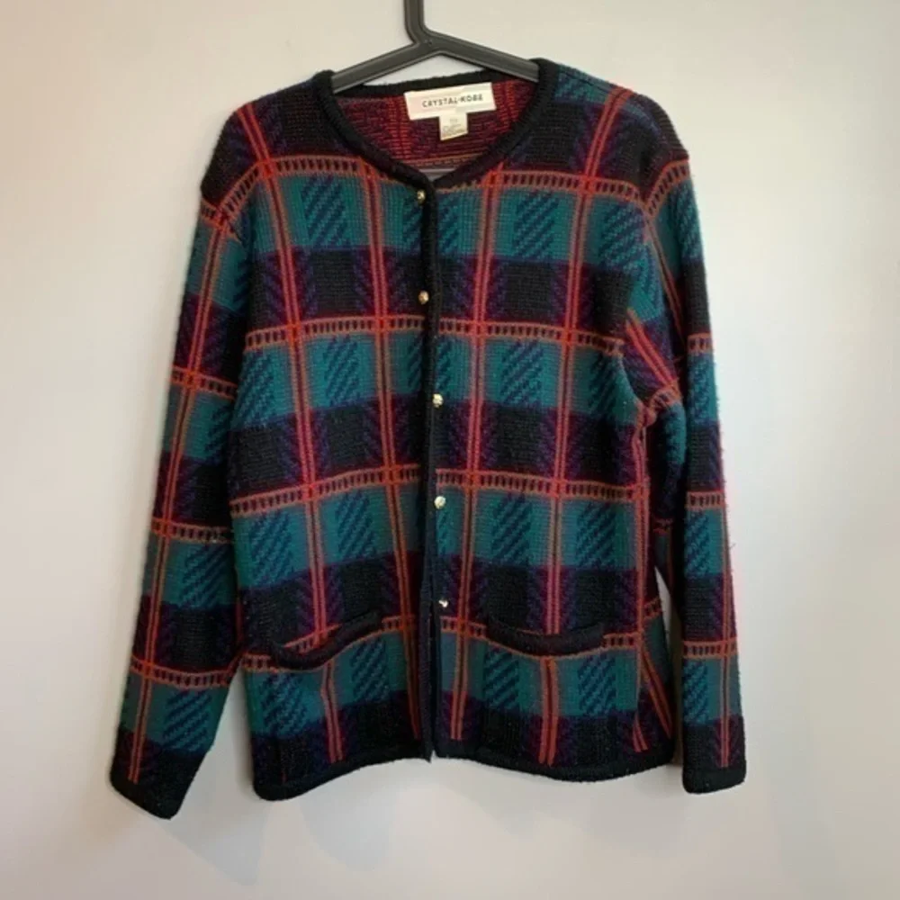 Crystal-kobe | vintage holiday cardigan